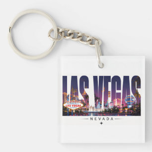 Llavero 🎰 Luces de la Franja de Las Vegas 🎰