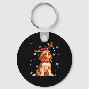 Llavero Luces de Navidad Cavalier King Charles Spaniel Xma