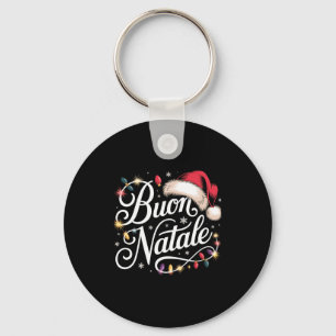 Llavero Luces de Navidad de Familia Italiana Sombrero Rojo