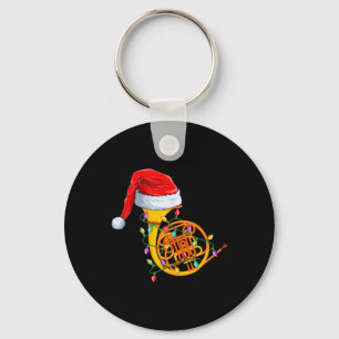 Llavero Luces de Navidad Sombrero de Santa Gorra Musical T