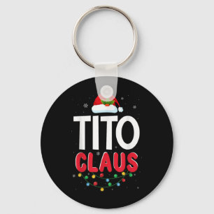 Llavero Luces de Navidad Tito Papá Noel Navidad Ropa a jue