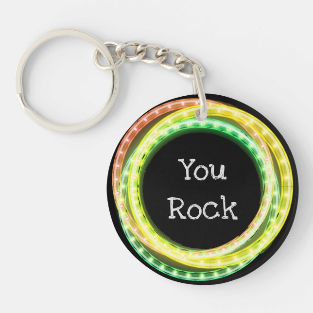 Llavero Luces de You Rock Hula Hoop (Frente)