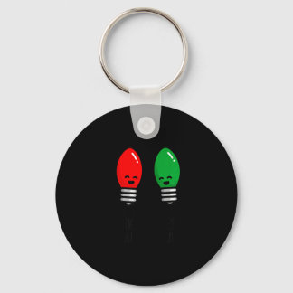Llavero Luces divertidas de Navidad juego de palabras trab