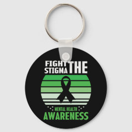 Llavero Lucha contra el estigma Mes de sensibilización sob