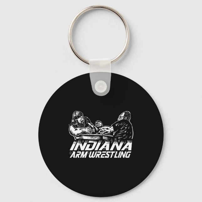 Llavero Lucha de brazos de Indiana (Anverso)