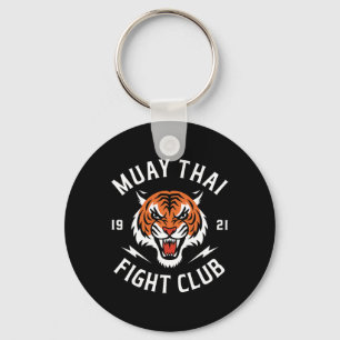 Llavero Lucha de Tigre de Muay Thai Kickboxing Fighters Th