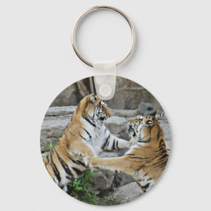 LLAVERO LUCHA DEL TIGRE - FOTOGRAFÍA DE LA ACCIÓN