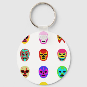 Llavero Lucha Libre Mask Mexican Wrestling