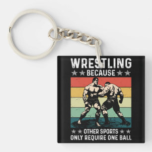 Llavero Lucha libre porque otros deportes requieren una pe