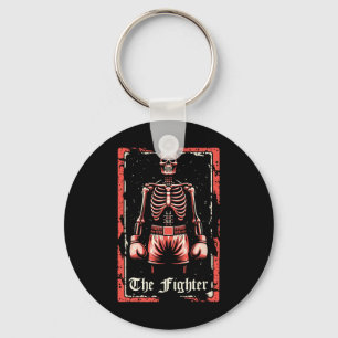 Llavero Luchador Boxeador - Guantes de Esparring Esqueleto