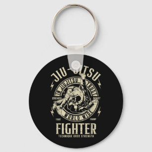 Llavero Luchador de Jiu Jitsu Divertido BJJ Camiseta de Ji