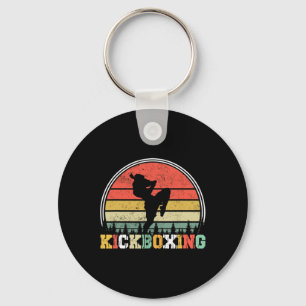 Llavero Luchador de Kickboxing Antiguo Kickboxing Mma Arte