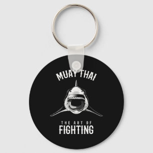Llavero Luchador de Muay Thai Shark Mma y Kickboxing