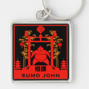 Llavero Luchador de Sumo