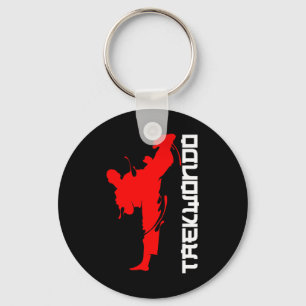 Llavero Luchador de Taekwondo Artes Marciales Patadas de C