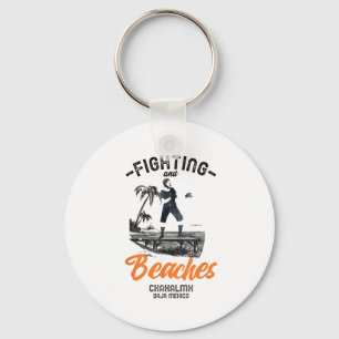 Llavero Luchas Y Playas - Vintage De Boxeo Chakalmx
