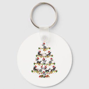 Llavero Luciérnaga Xmas Santa Tejon Árbol de Navidad