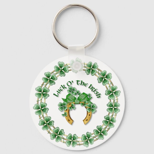 Llavero Luck O' The Irish (Anverso)