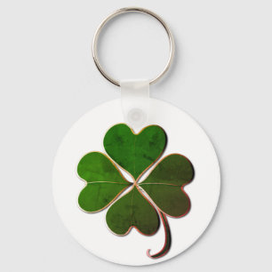 Llavero Lucky 4 Leaf Clover Keychain