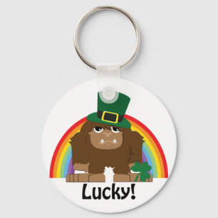 Llavero Lucky Bigfoot Leprechaun