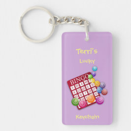 Llavero Lucky BINGO Keychain *Personalice*