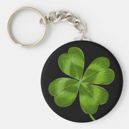 Llavero Lucky Charm Clover Vintage Shamrock Buena Suerte
