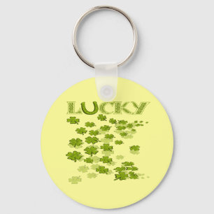 Llavero Lucky HorseShoe Shamrock