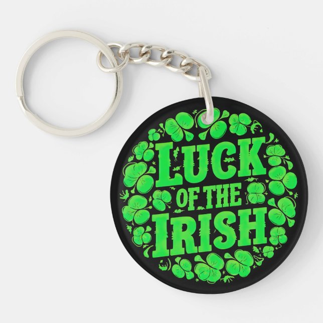 Llavero Lucky Irish Clovers (Frente)