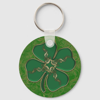 Llavero Lucky Irish Shamrock Keychain