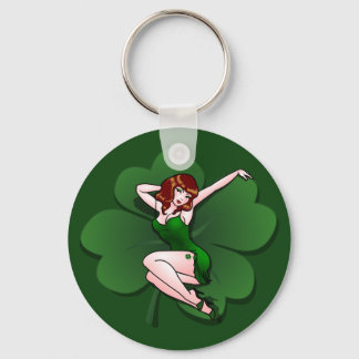 Llavero Lucky Keychain 4 Leaf Clover Key Chain Lucky Gifts