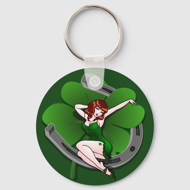 Llavero Lucky Keychain Lady Luck Key Chain Lucky Gifts (Anverso)
