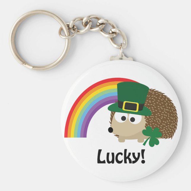 Llavero Lucky Leprechaun Hedgehog (Frente)