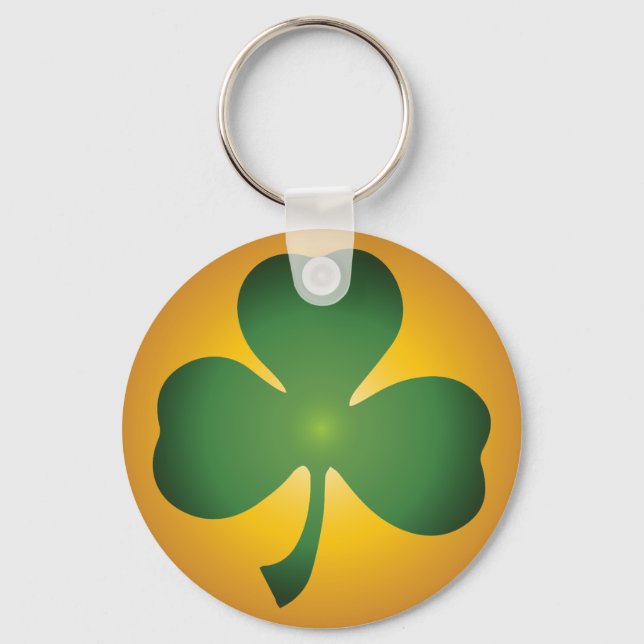 Llavero Lucky Shamrock Basic Keychain (Anverso)