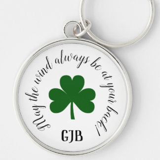 Llavero Lucky Shamrock Que el viento siempre esté a tu esp