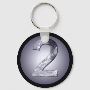 Llavero Lucky Two Lunar Symbol Magic Circle Design