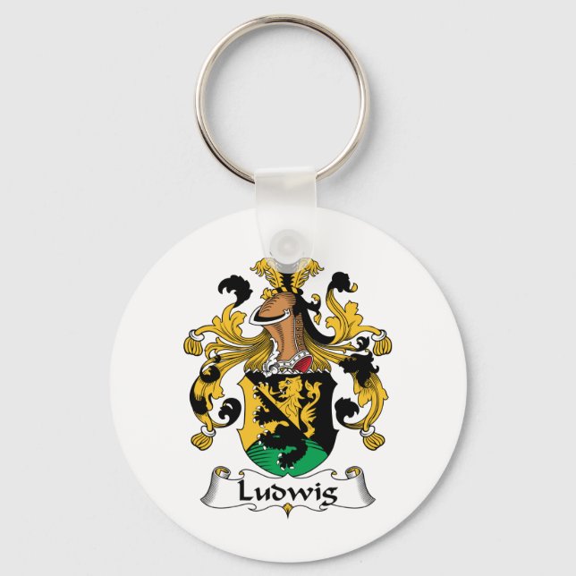 Llavero Ludwig Family Crest (Anverso)