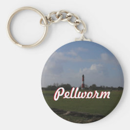 Llavero Lugar de luz sobre la oruga desde lejos