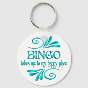 Llavero Lugar feliz de Bingo