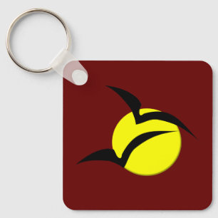 Llavero Luna completa y Personalizado de murciélagos