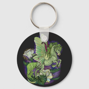 Llavero Luna Moonduster Moth Fairy Horse Keychain