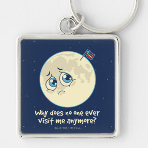 Llavero Luna triste