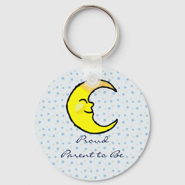 Llavero Luna y estrellas (Anverso)