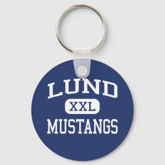 Llavero Lund - Mustangs - Lund High School - Lund Nevada