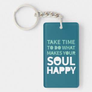 Llavero Lunes positivo de citas Inspiradoras de Soul Happy