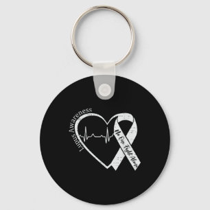 Llavero Lupus Awareness Warrior Purple Ribbon Autoinmune D