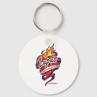 Llavero Lupus Tattoo Heart
