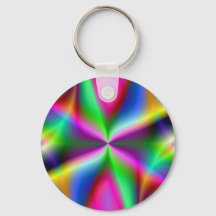 Lustre fractal metálico colorido