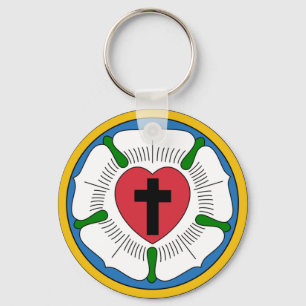 Llavero Lutheranism Martin Luther Rosa