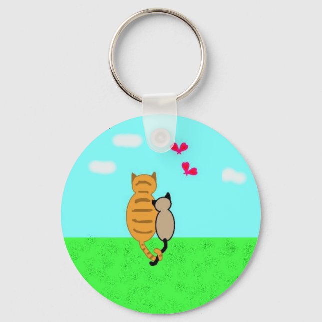 Llavero Luv Cats (Anverso)