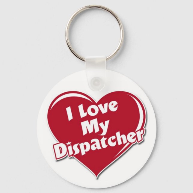Llavero Luv my dispatcher keychain (Anverso)
